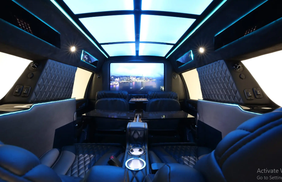 Luxurious Limousine Interior Design