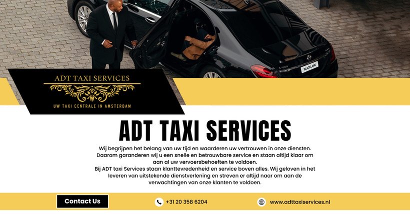 Taxi bij Amsterdam luchthaven